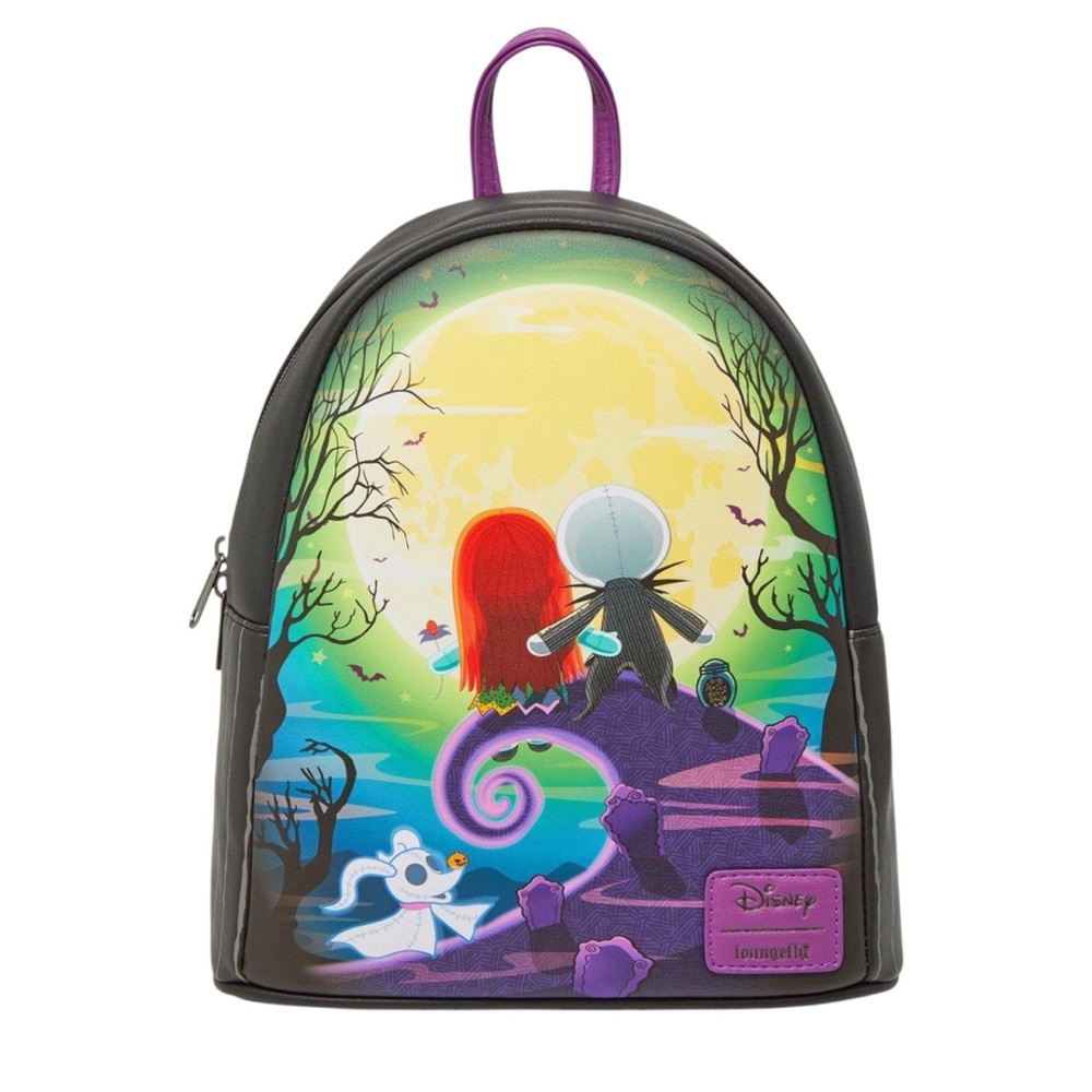 NEW Loungefly Disney The Nightmare Before Christmas Jack & Sally Doll Mini